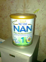 Продам сухую кисломолочную смесь NAN 1